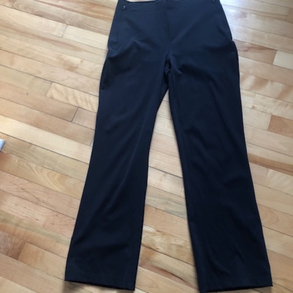 lululemon athletica Pants - Black Lululemon Smooth Fit Pull On High Rise Pant Size 8
